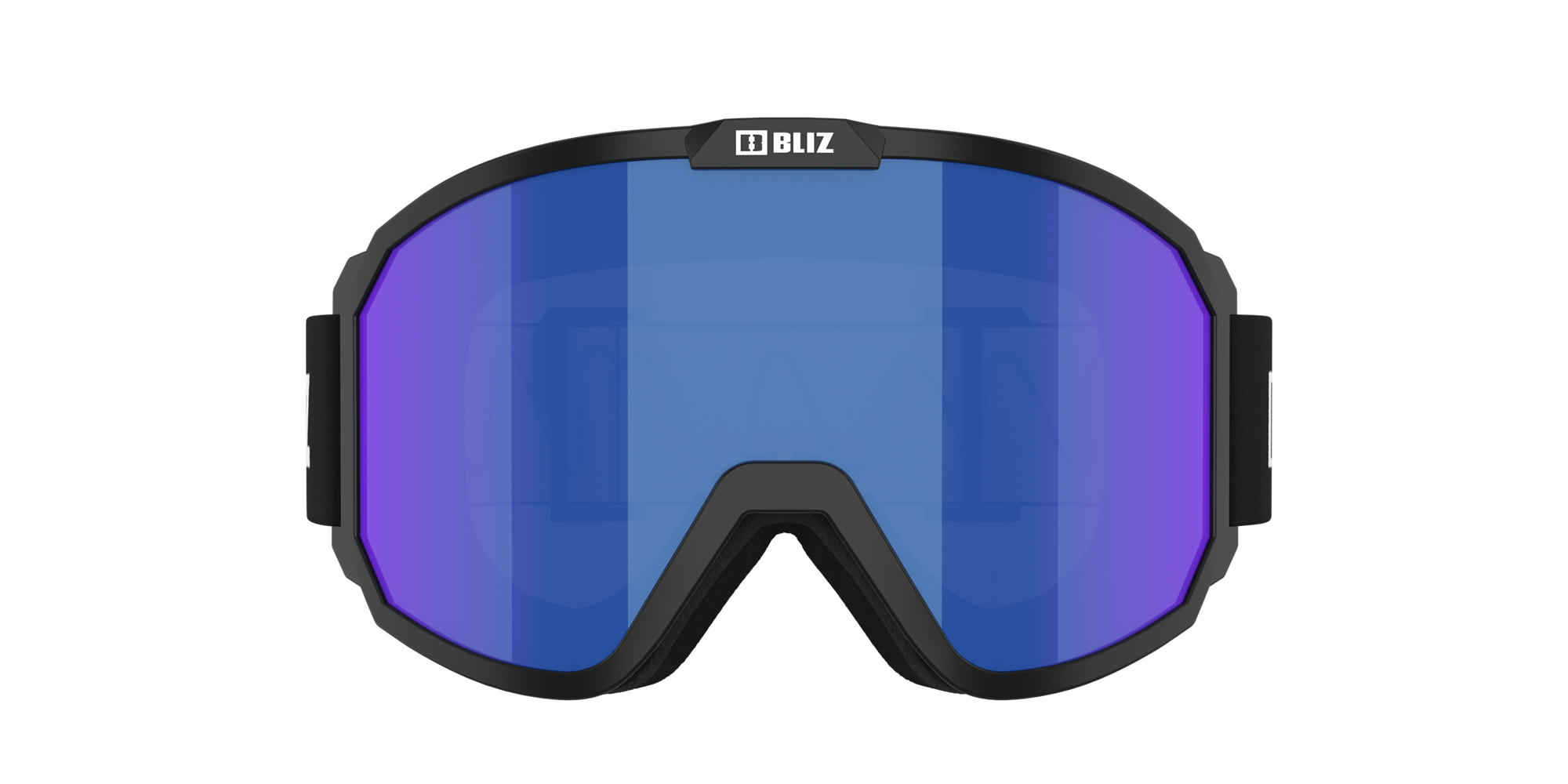 Bliz Rave Jr Ski Goggles Svarte Hvite Brune Blå | ZHQD92873