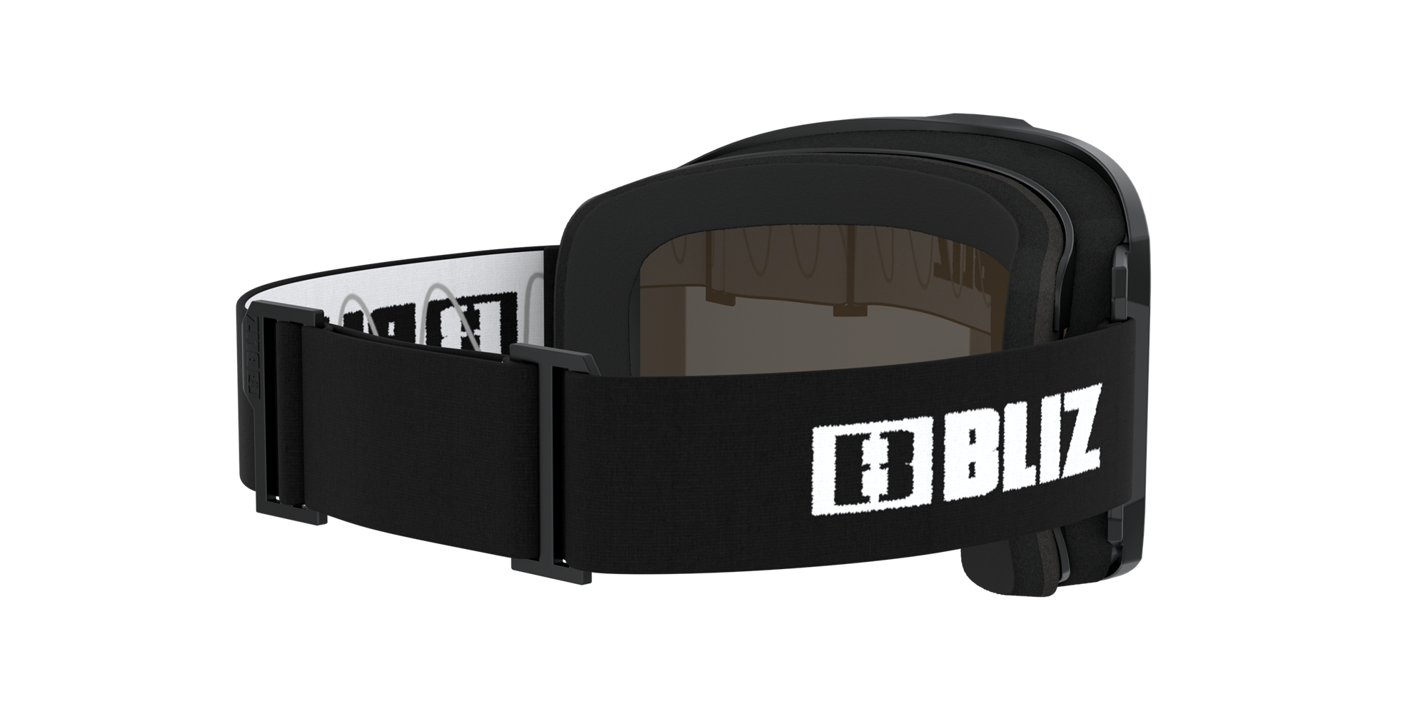 Bliz Rave Jr Ski Goggles Svarte Hvite Brune Blå | ZHQD92873