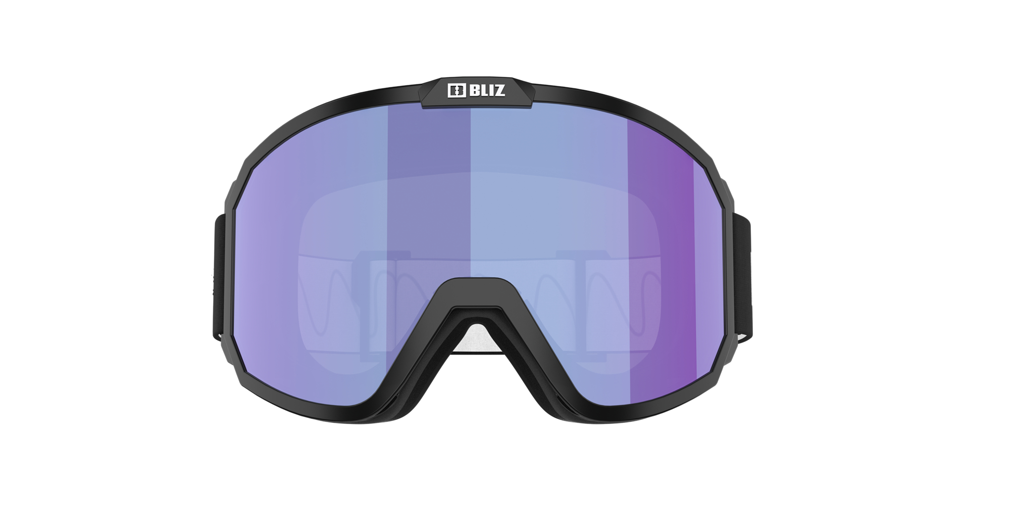 Bliz Rave Jr Ski Goggles Svarte Hvite Lyse | BIQS70624