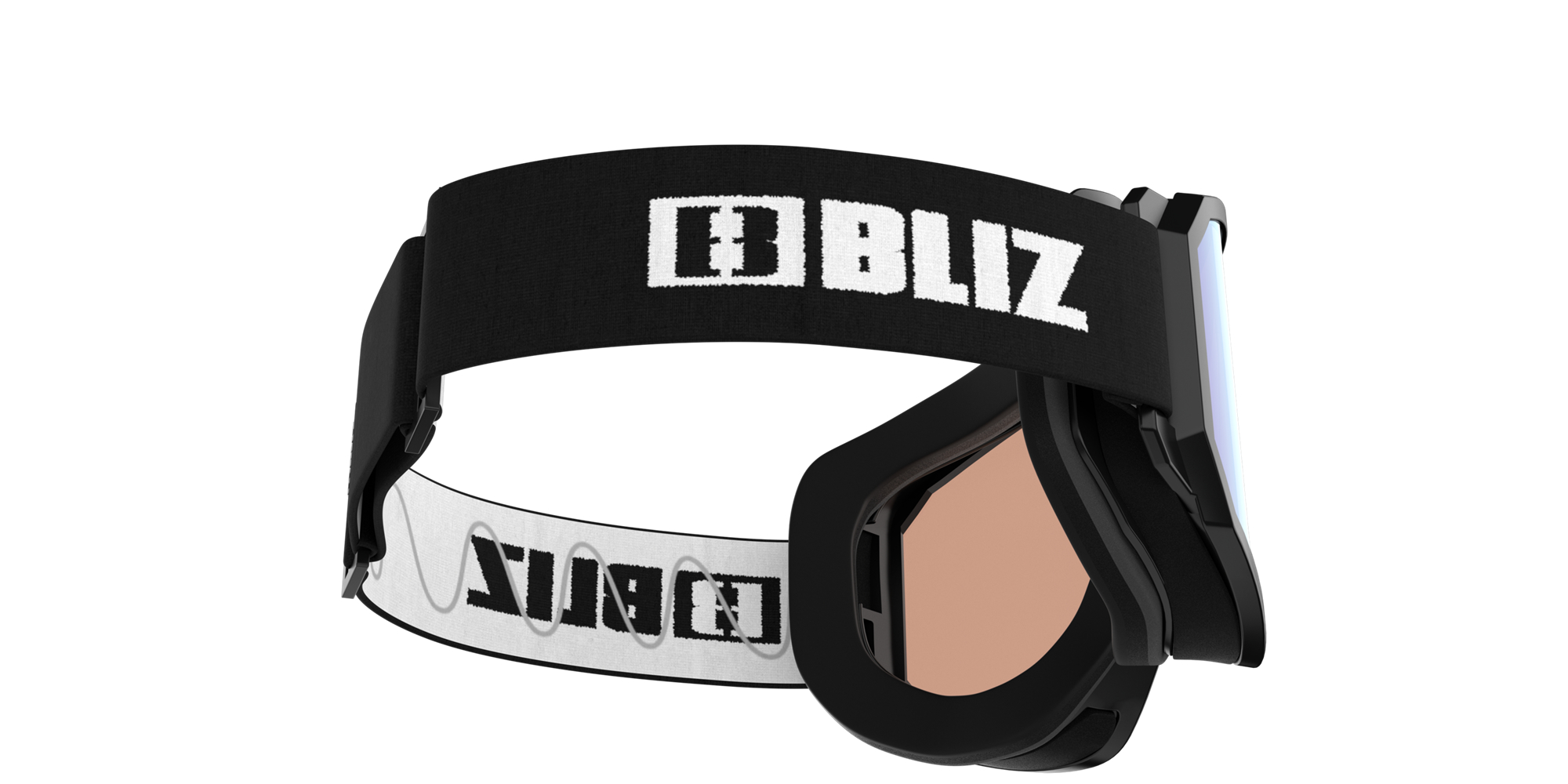 Bliz Rave Jr Ski Goggles Svarte Hvite Lyse | BIQS70624