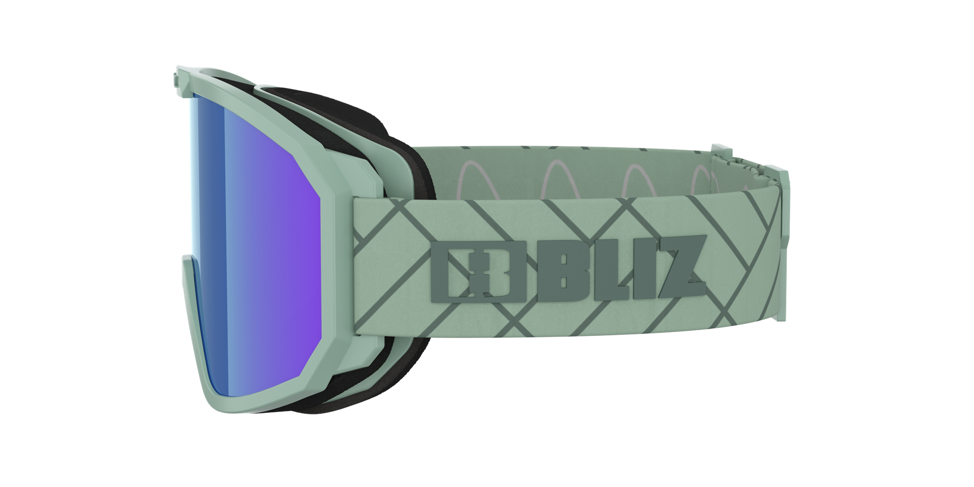 Bliz Rave Ski Goggles Grønn Mørke Grønn Brune Blå | EDNC81729