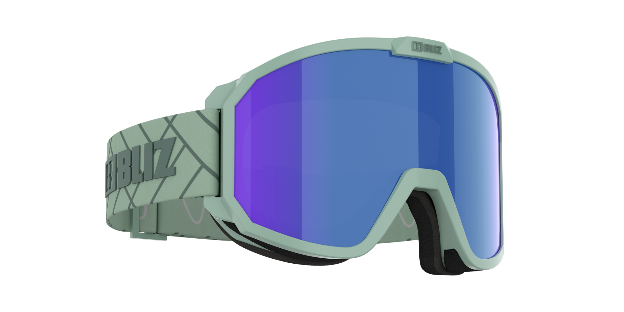 Bliz Rave Ski Goggles Grønn Mørke Grønn Brune Blå | EDNC81729