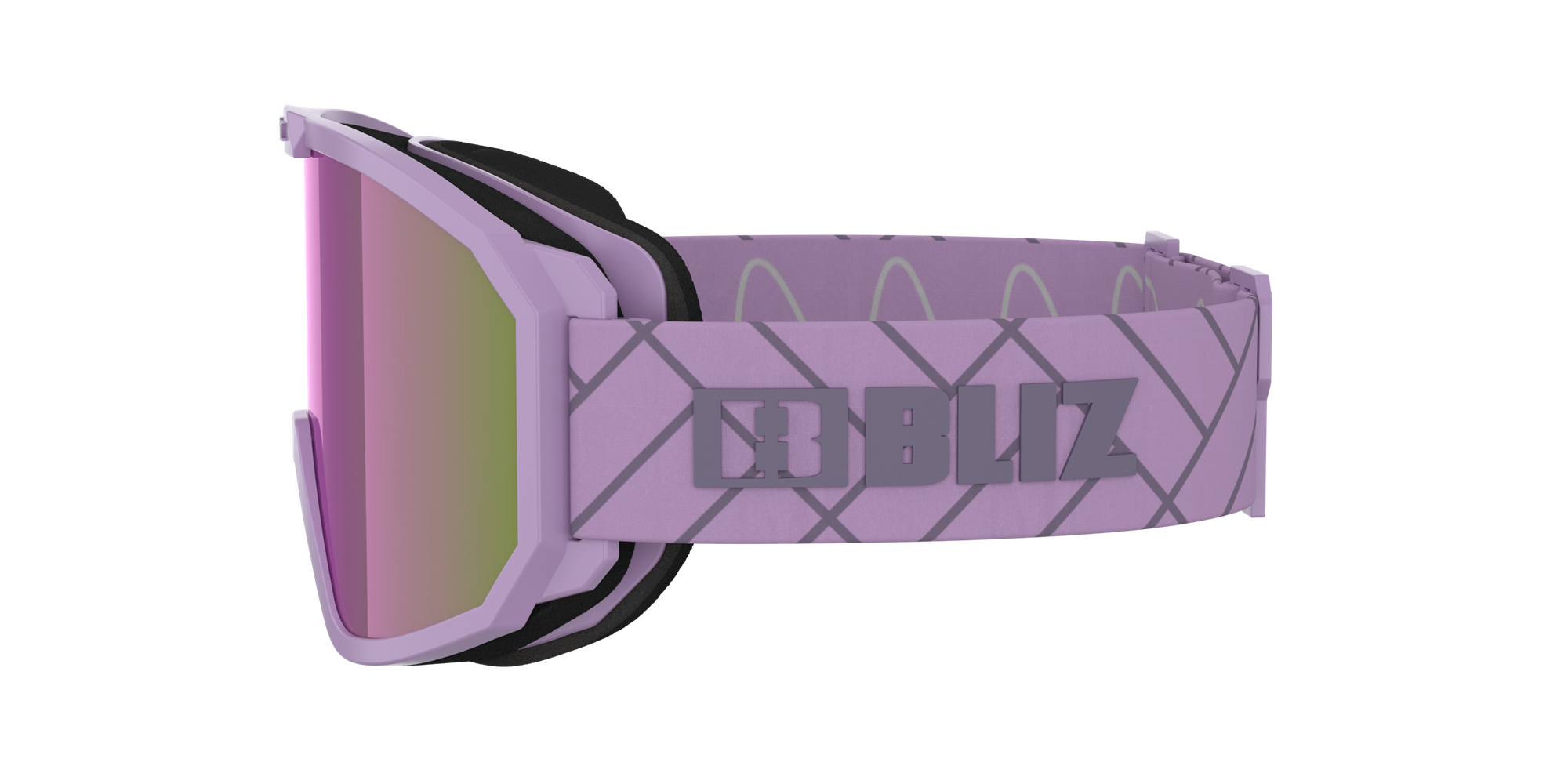 Bliz Rave Ski Goggles Lilla Mørke Lilla Brune Lilla | OXFZ16342