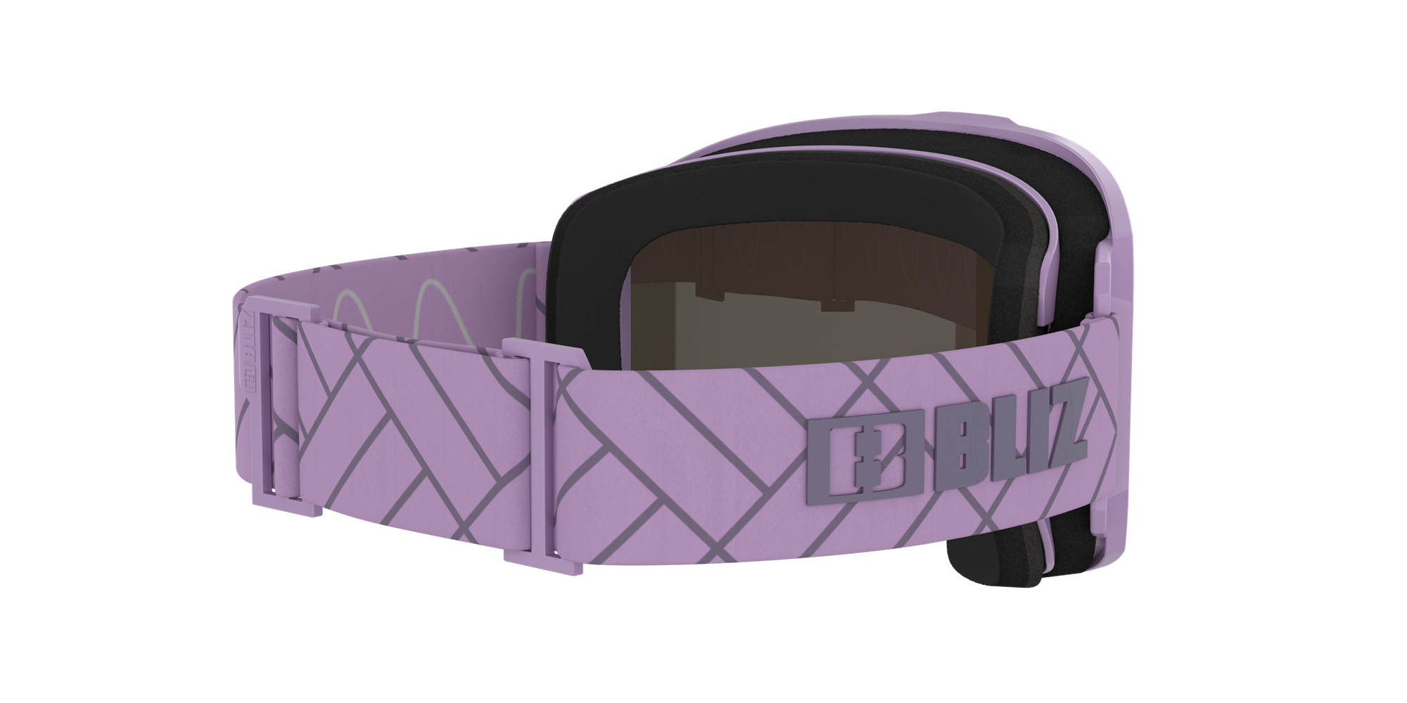 Bliz Rave Ski Goggles Lilla Mørke Lilla Brune Lilla | OXFZ16342