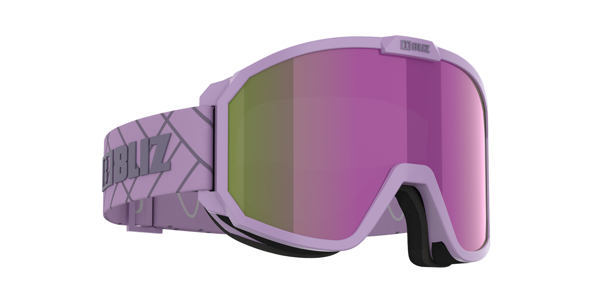 Bliz Rave Ski Goggles Lilla Mørke Lilla Brune Lilla | OXFZ16342