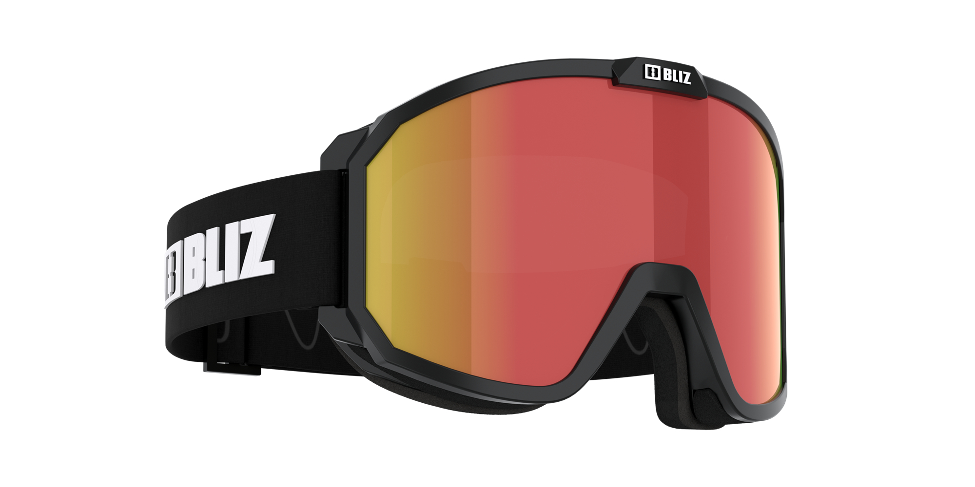 Bliz Rave Ski Goggles Svarte Hvite Brune Rød | GYHO63417