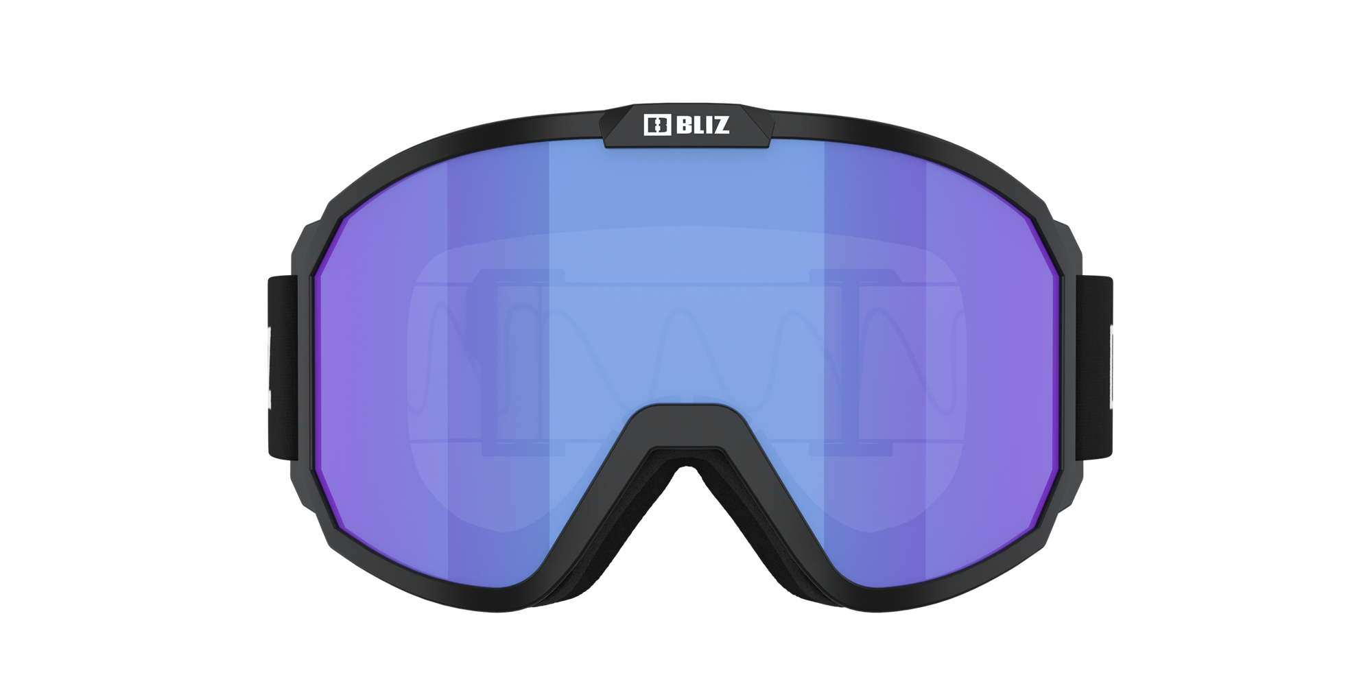 Bliz Rave Ski Goggles Svarte Hvite Lyse | BLYF10387