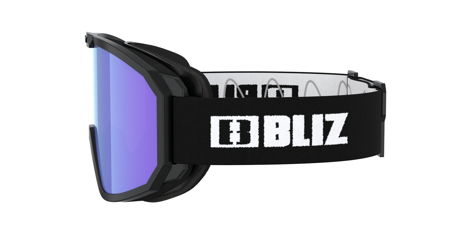 Bliz Rave Ski Goggles Svarte Hvite Lyse | BLYF10387