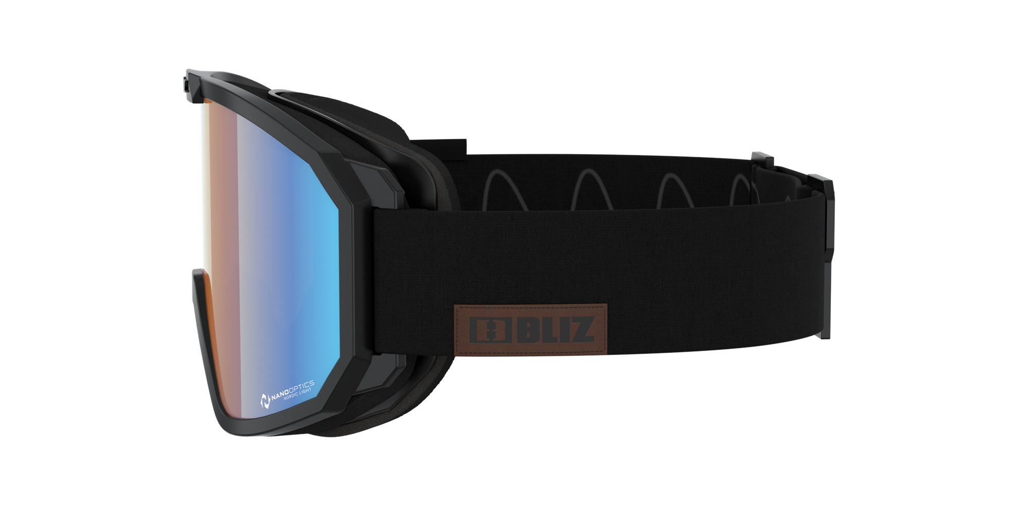 Bliz Rave Ski Goggles Svarte Hvite | GOFQ43720