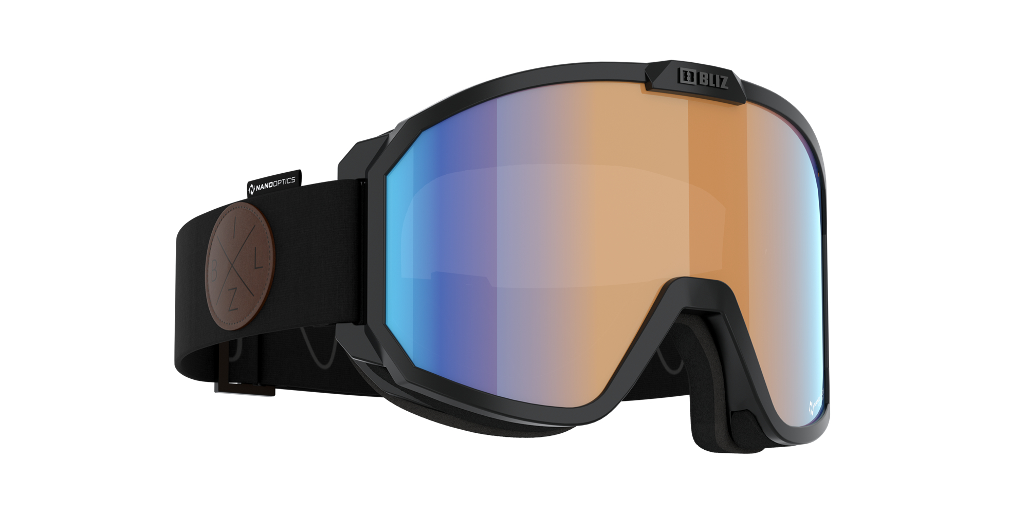 Bliz Rave Ski Goggles Svarte Hvite | GOFQ43720