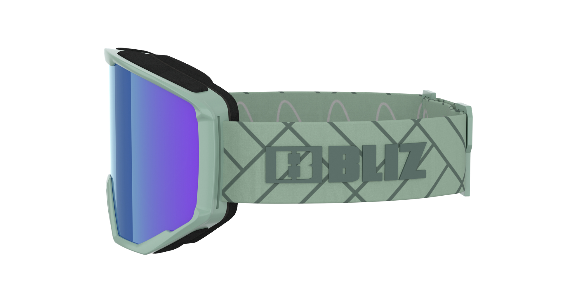 Bliz Spark Ski Goggles Grønn Brune Blå | RAPV24790