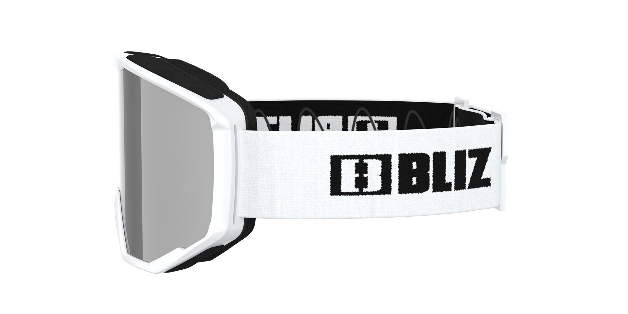 Bliz Spark Ski Goggles Hvite | OFVJ95743