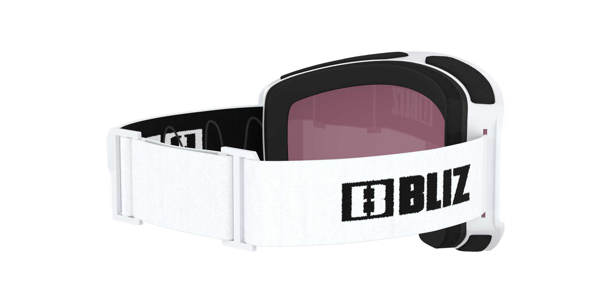 Bliz Spark Ski Goggles Hvite | OFVJ95743