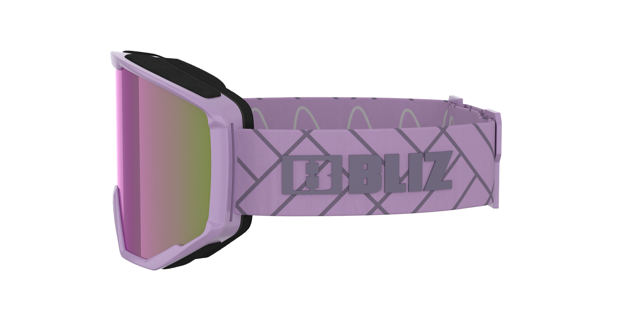 Bliz Spark Ski Goggles Lilla Brune Lilla | XMYG05176