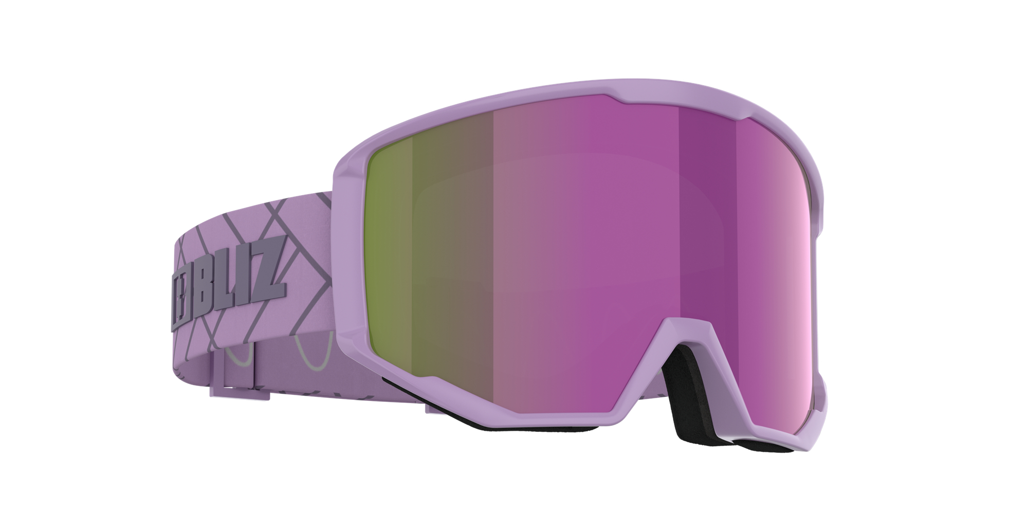 Bliz Spark Ski Goggles Lilla Brune Lilla | XMYG05176