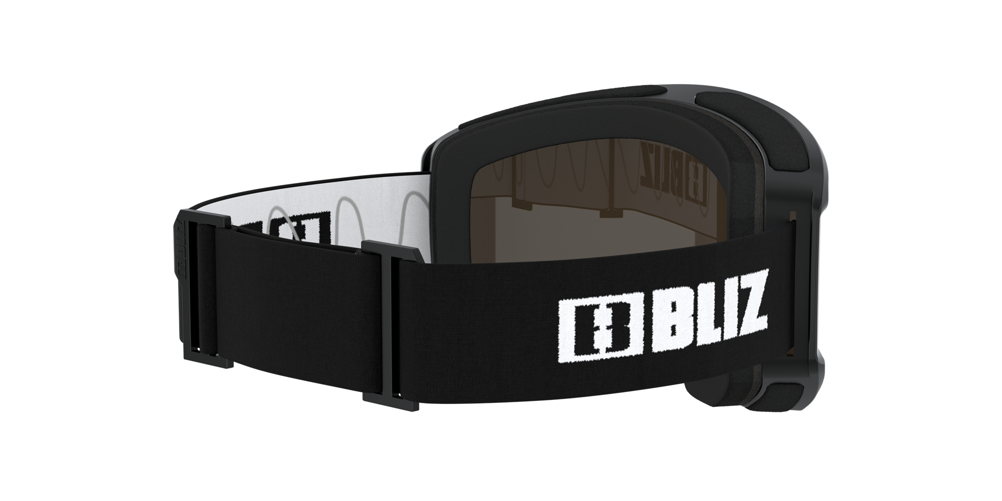 Bliz Spark Ski Goggles Svarte Brune Rød | RUEP96231