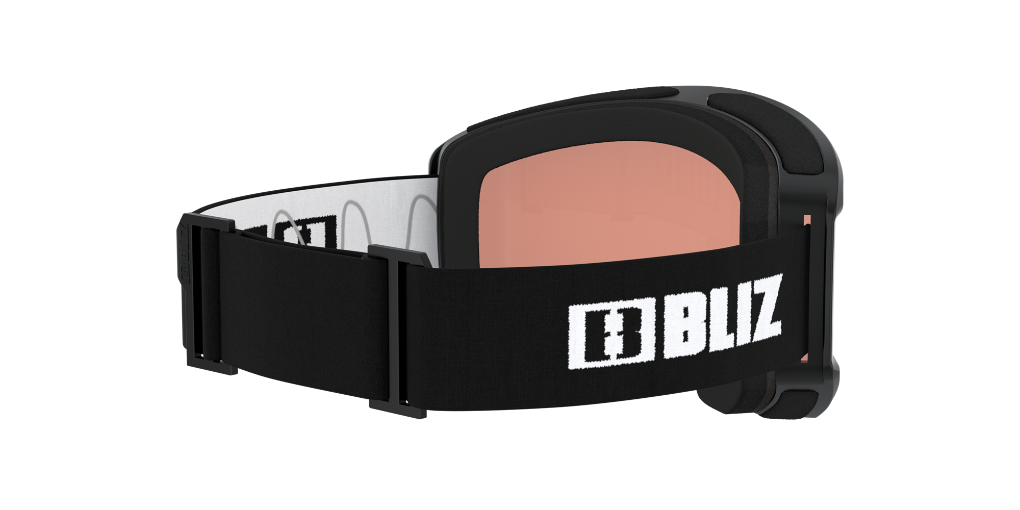 Bliz Spark Ski Goggles Svarte Oransje | XRDS50283